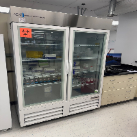 ABS Double Door Lab Refrigerator image 0